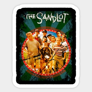 Legends Of The Sandlot The Sandlot Baseball Classic Tee Sticker